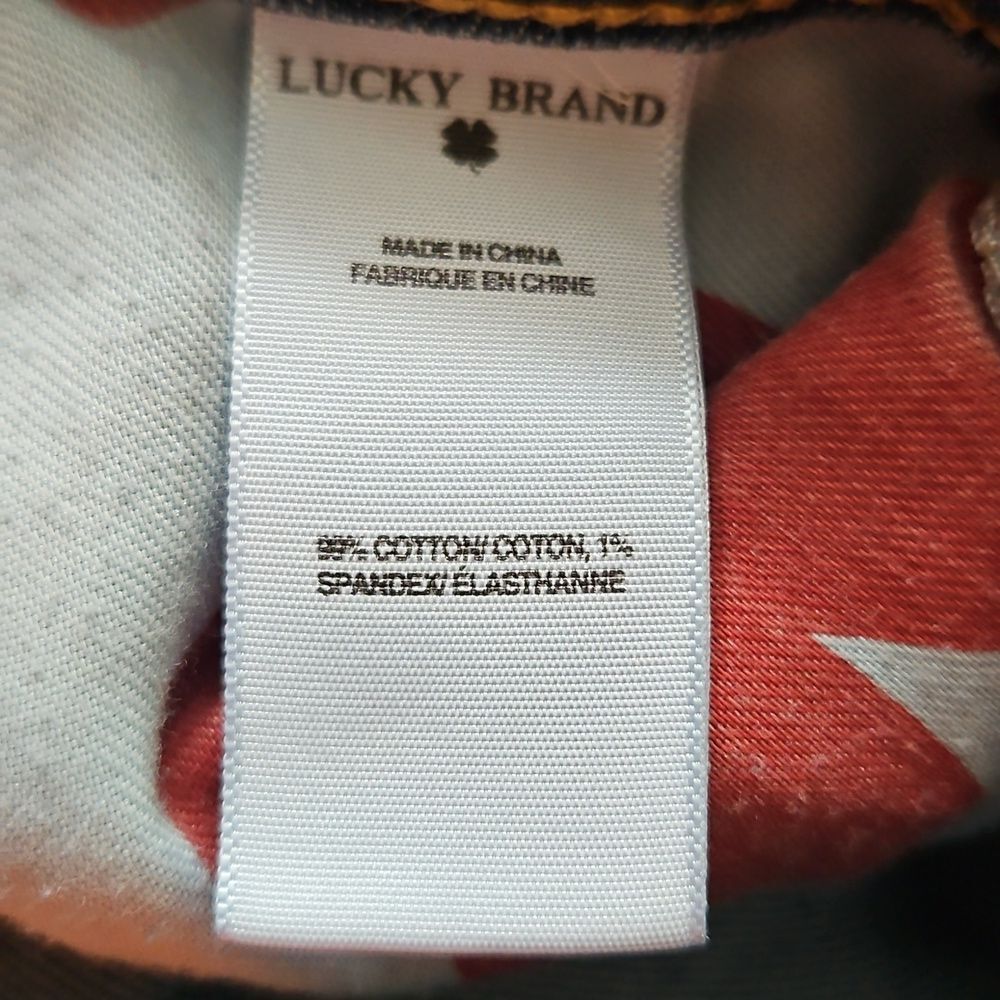 Lucky Brand Sweet N Low Jeans Women's 12 31 Low Rise Flare Boot Cut Denim Y2K - Picture 9 of 10